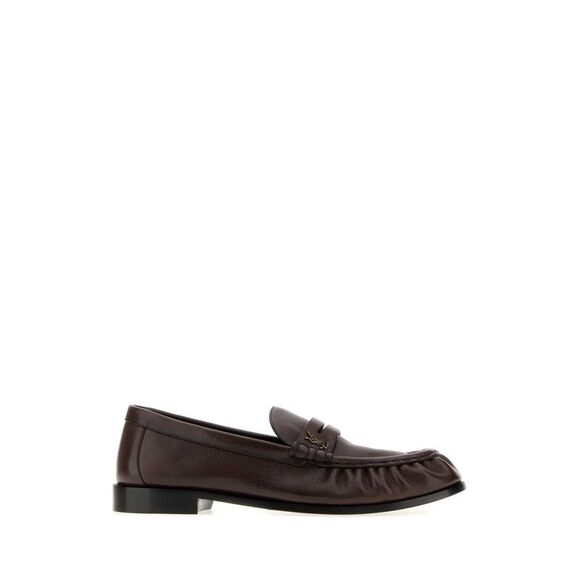 SAINT LAURENT Other - Saint Laurent Men Le Loafer 15 M Corv/Go Of